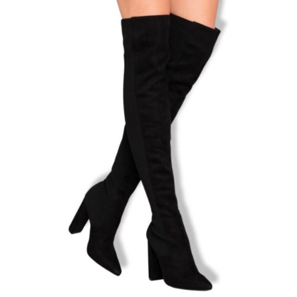 STEVE MADDEN Essence Over The Knee Boot Size 9M